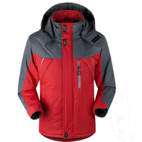PASUXI Blouson d'Hiver Rembourré Robuste pour Hommes, Manteau Thermique Coupe-Vent pour Activités de Plein Air, Coupe Ample Grande Taille