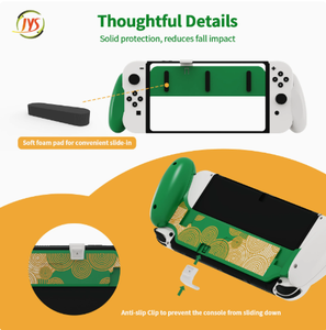 JYS Switch / Switch OLED <span class=keywords><strong>The</strong></span> Legend <span class=keywords><strong>of</strong></span> <span class=keywords><strong>Zelda</strong></span> <span class=keywords><strong>Tears</strong></span> <span class=keywords><strong>of</strong></span> <span class=keywords><strong>the</strong></span> Kingdom Dockable Grip Édition Limitée - Product Image 2