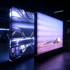 Support de toile de fond LED mince en tissu tendu SEG pour mur d'exposition portable, affichage publicitaire, vente en gros - Product Image 1