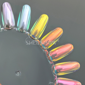 Nuova Polvere Multicromatica di Alta Qualità per Nail Art, Polvere Camaleonte Cromata per <span class=keywords><strong>Unghie</strong></span> - Product Image 6