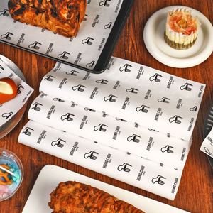 Custom Eco-Friendly Disposable Food-grade <b>Greaseproof</b> Recyclable Biodegradable Wrapping <b>Paper</b> for Bakery Sandwiches Packaging - Product Image 1