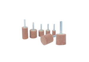 Tête de meulage cylindrique D1 25.25.6, polisseuses à alésage, oxyde d'aluminium, diamètre 25 mm, épaisseur personnalisée pour polisseuse - Product Image 4