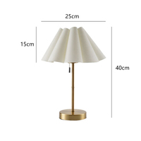 Lampe de table sans fil à 3 couleurs et intensité réglable - Batterie 4000 mAh, charge rapide Type-C, tissu et métal électroplaqué, pour chambre et café