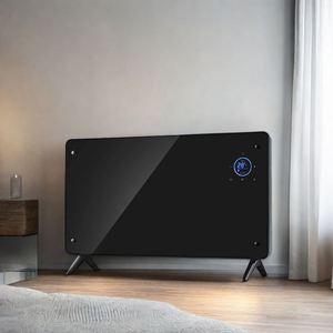 Elemento Riscaldante in Alluminio X <span class=keywords><strong>con</strong></span> Pannello in Vetro Montato a Parete, Protezione da Surriscaldamento - Product Image 3
