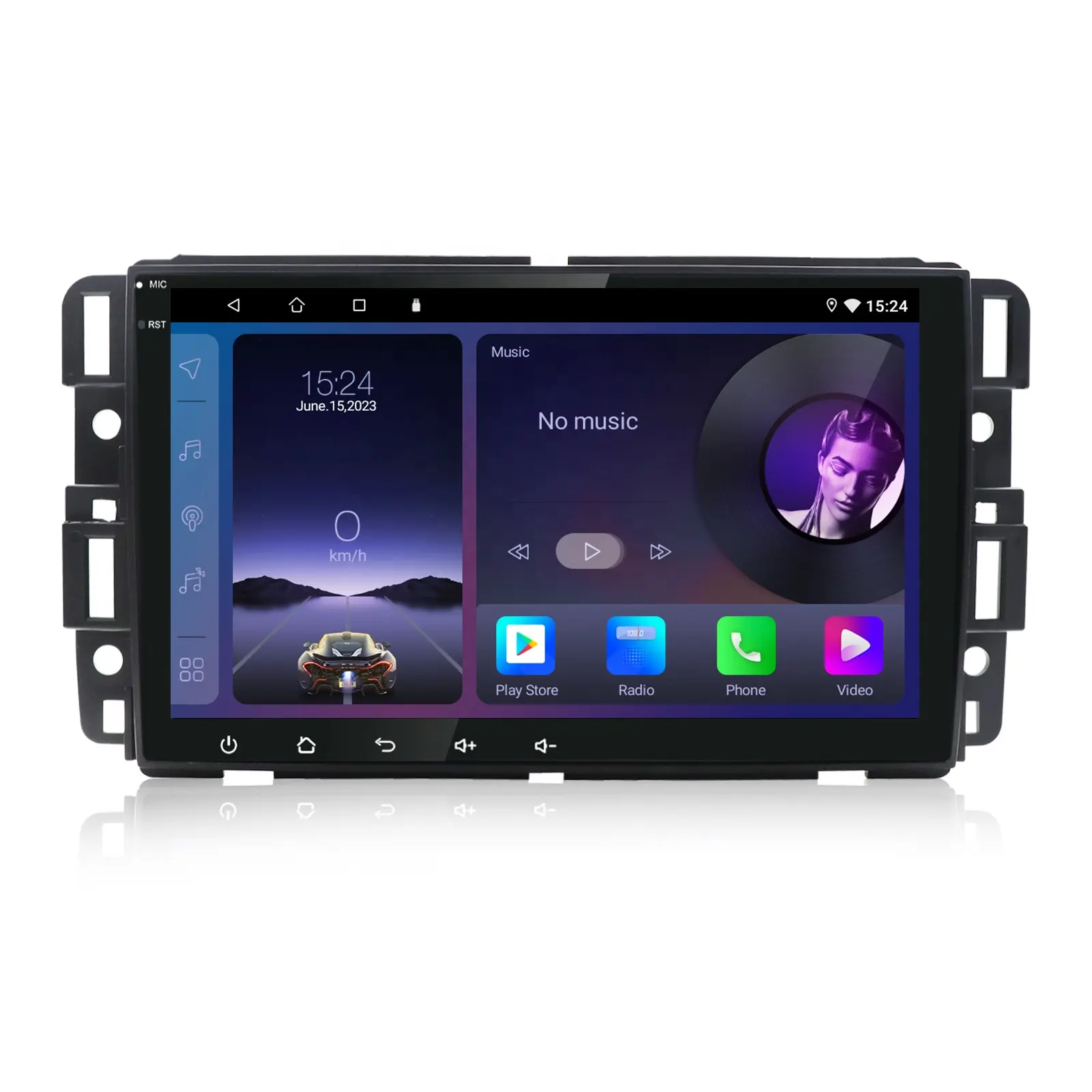 JYT Android Screen Resolution 1280*720 Car Dvd Player For GMC Chevrolet Buick Carplay DSP Double Din Car Radio Navigation