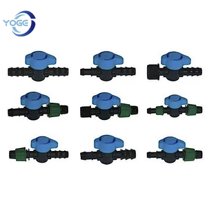 Mini Van tưới nhỏ giọt ống nối van nhựa tưới nhỏ giọt 20x1/2mm bên vượt qua van - Product Image 2