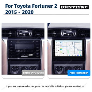 راديو سيارة أندرويد 9 بوصة ثماني النواة لتويوتا فورتشنر <span class=keywords><strong>2</strong></span> 2015 - 2020 مع نظام تحديد المواقع وكاربلاي وواي فاي و4G ومشغل صوت DSP ومشغل DVD - Product Image 2