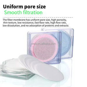 Weiai ตัวกรองเมมเบรน13/25/47/50/60/90/100มม. <span class=keywords><strong>CA</strong></span> PTFE PES ไนล่อน PP PVDF MCE ในห้องปฏิบัติการอาหารแผ่นกรอง microporous - Product Image 2