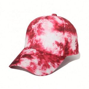 European and American Personality 3D Printed Tie-Dyed Baseball Cap Common Fabric Hip-Hop Street <b>Hat</b> - Product Image 5