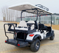 Offre Spéciale Scooter de golf électrique 4x4 livraison rapide mini voiturette de golf électrique 4 places bon marché