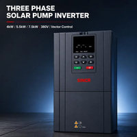 Convertisseur de fréquence triphasé 380V, contrôle de vitesse, variateur de fréquence pour moteur industriel