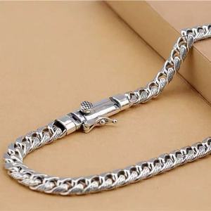Collier cubain Xiangyun de haute qualité, style Chine chic, pour homme, mode, personnalité, rétro, bijoux masculins, Hip Hop, Hégémonie - Product Image 2