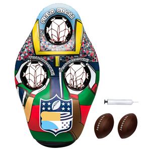 51IN <b>Inflatable</b> Football Toss <b>Game</b>, Kids Outdoor Indoor Throwing Target with 2 Balls, Portable Carnival Party Yard <b>Game</b> - Product Image 1