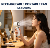 Alibaba Bestseller Blattloser Mini-Kühlventilator USB-Aufladbar Handlich Tragbar Bereit für den Sommer