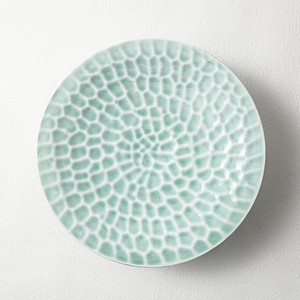 Rétro Vaisselle Vaisselle Banquet Traiteur Alimentaire Céramique <span class=keywords><strong>Dessert</strong></span> Plats Pour Rafraîchissement Snack Rond Bleu Porcelaine Piédestal Plateaux - Product Image 2