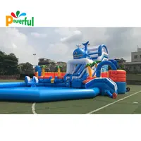Inflatable Water Slide Bouncy Castle Combo