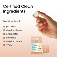 Tabletas de jabón de manos en espuma conveniente diario para el hogar tableta de espuma de jabón de manos tableta de jabón de manos biodegradable Kit de espuma