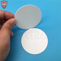 Cakram Keramik Pemanas Ultra Tipis Al2O3 Alumina dengan Insulasi 96% 99% 99.5% Khusus