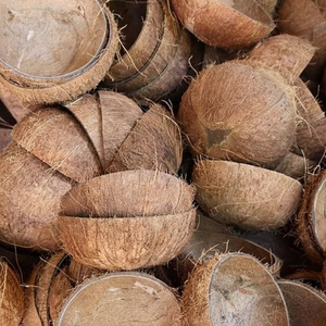 Support décoratif imperméable en coque de noix de coco naturelle de qualité supérieure pour la fabrication de bougies, origine américaine, directement de l'usine, déchets agricoles rapides - Product Image 1