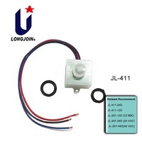 Mini Sensor Fotoeléctrico de 3 Cables, 12V 24V, CC/CA