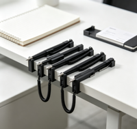 Stylo bille personnalisé avec logo, ventouse et chaîne anti-perte, idéal pour le bureau et les cadeaux d'affaires
