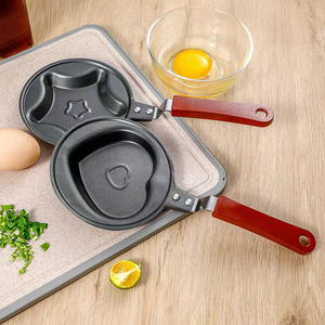 Nonstick หม้อทอดไข่อาหารเช้ารูปร่างน่ารักมินิกระทะทอดไข่มัลติฟังก์ชั่มินิ - Product Image 5