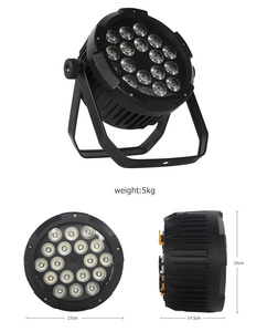 Shehds 18X18 IP 65 <span class=keywords><strong>LED</strong></span> <span class=keywords><strong>Par</strong></span> Lights 18X18W Rgbwa UV 6in1 Mỏng Ánh Sáng Sân Khấu <span class=keywords><strong>DMX</strong></span> <span class=keywords><strong>512</strong></span> Ngoài Trời Phẳng <span class=keywords><strong>Par</strong></span> 18*18W <span class=keywords><strong>LED</strong></span> <span class=keywords><strong>LED</strong></span> - Product Image 4