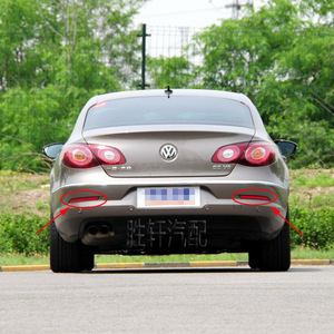 Volkswagen Rear Bumper Light <b>Red</b> Base Black Base PC <b>Material</b> For 08-12 CC Model Replacement - Product Image 2