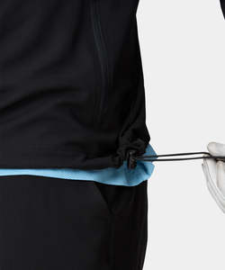 Áo Hoodie Chơi Gôn Chống Gió Màu Đen Chống Nước Có Túi Khóa Kéo Cổ 1/4 Thể Thao Logo Tùy Chỉnh Cho Nam Áo Nỉ Chui Đầu - Product Image 6