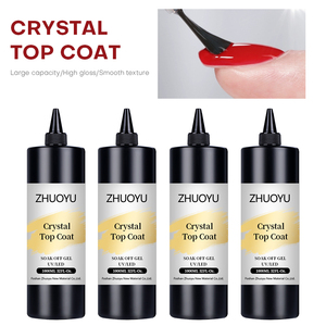 Esmalte de uñas de larga duración brillante de alto brillo KG barril no <span class=keywords><strong>amarillo</strong></span> sin limpiar brillo diamante mate capa superior capa Base botella de lámpara LED - Product Image 3
