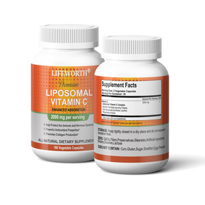 Lifeworth Health Care Supplement <strong>Vitamin</strong> <strong>c</strong> Liposomal <strong>Liquid</strong> Drops - Product Image 2