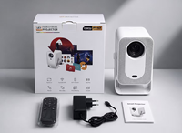 Projecteur YDH-C600PRO 4K avec mise au point électronique, 720P, Android 14, 600 lumens LED LCD, projecteur portable pour la maison