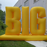 Lettres gonflables géantes personnalisées, gonflables publicitaires pour la publicité extérieure, gonflables publicitaires