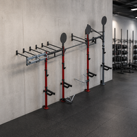Barre de traction murale de qualité commerciale, en acier robuste, multi-positions, équipement de musculation pour salle de sport