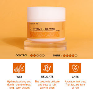 ผลิตภัณฑ์ดูแลเส้นผมสำหรับผู้ชายแบรนด์ส่วนตัว โพเมด แว็กซ์จัดแต่งทรงผมระดับมืออาชีพ เจลแต่งผมเนื้อแมท โคลนจัดแต่งทรงผม - Product Image 3