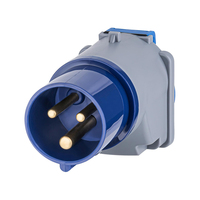 Adaptateur de couplage pour camping-car, camping et extérieur, prise mâle CEE 3 broches 16A 230V IP44 vers prise Schuko IP54, certifié CE