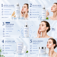 Kit de Soins Professionnels 5-en-1 Personnalisable avec Logo : Crème et Sérum Barrière de Protection au Céramide Fermenté – Vente en Gros Fabricant