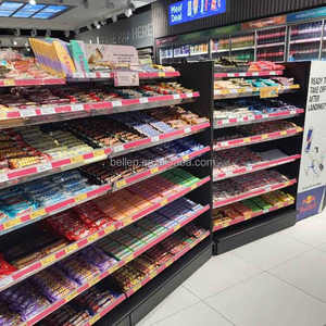 Magasin de bonbons personnalisé présentoir de bonbons Pick and Mix supermarché snack shop chocolat en vrac présentoir sucré avec bac en acrylique - Product Image 3