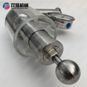 Vệ Sinh Tri Kẹp <span class=keywords><strong>Spunding</strong></span> Van Với Cơ Hoành Áp Kế Bunging Thiết Bị Nhà Máy Bia Phần Cứng - Product Image 6