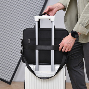 Bolsos de Hombro de Negocios de Nailon Impermeables Grandes de Alta Calidad, Maletín Personalizado para Portátil Corporativo de Oficina. - Product Image 5