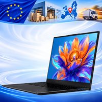 Stock disponible en UE, Nouveau portable 17,6 pouces, Intel I3-10100Y, 16 Go de RAM, 256 Go de SSD, FHD IPS, double cœur, ordinateur portable professionnel anglais, prise US, OEM