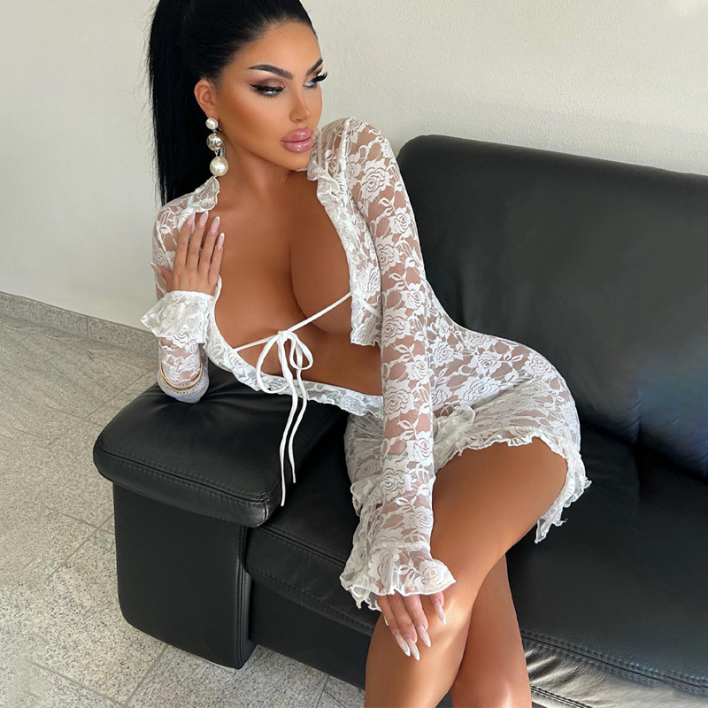 open lace back dress Sex in the Slitty' Black Party Dress - Out of Stock