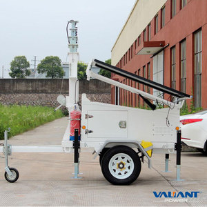 รถพ่วงพลังงานแสงอาทิตย์แบบไฮบริดลดราคาพิเศษสำหรับกล้อง 4G PTZ - Product Image 6