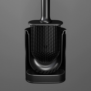 PP Stainless Steel Toilet Brush Household Multi-Functional Non-Dead-Angle Cleaning Brush Detachable Flexible <b>Rod</b> Waterproof - Product Image 2