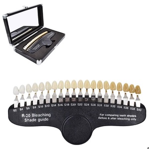Guí<span class=keywords><strong>a</strong></span> de Tonos para Blanqueamiento Dental Profesional R20, Precio de Fábrica al por Mayor, hasta 20 Colores, Guí<span class=keywords><strong>a</strong></span> de Tonos para Blanquear Dientes - Product Image 1