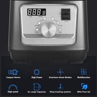 Gemat Merk Geluiddichte Blender Juicer Maker Licuadora Inteligente Babyvoeding Vruchtensap Blender Ice Crusher Smoothie Maker