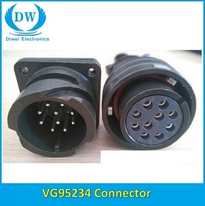 Connettore Maschio VG95234 <span class=keywords><strong>DIN</strong></span> 10A a 6 Pin a Baionetta IP67/IP68 per Settore Automobilistico MIL-C - Product Image 4