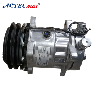 <span class=keywords><strong>Compresor</strong></span> de <span class=keywords><strong>Aire</strong></span> <span class=keywords><strong>Acondicionado</strong></span> para Automóvil Universal AC.100.574 ACTECmax de Alta Calidad R134a Sanden 7H15/709 12V ORING VERTICAL - Product Image 1