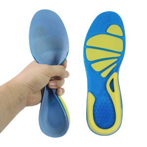 PW002 Semelles intérieures en gel sportives avec soutien de la voûte plantaire, absorption des chocs et coussin pour l'épine calcanéenne - Product Image 1