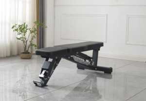 Banc de musculation réglable pour salle de sport, banc de musculation pliable, construction métallique sécurisée, design portable pour développé couché, musculation - Product Image 5